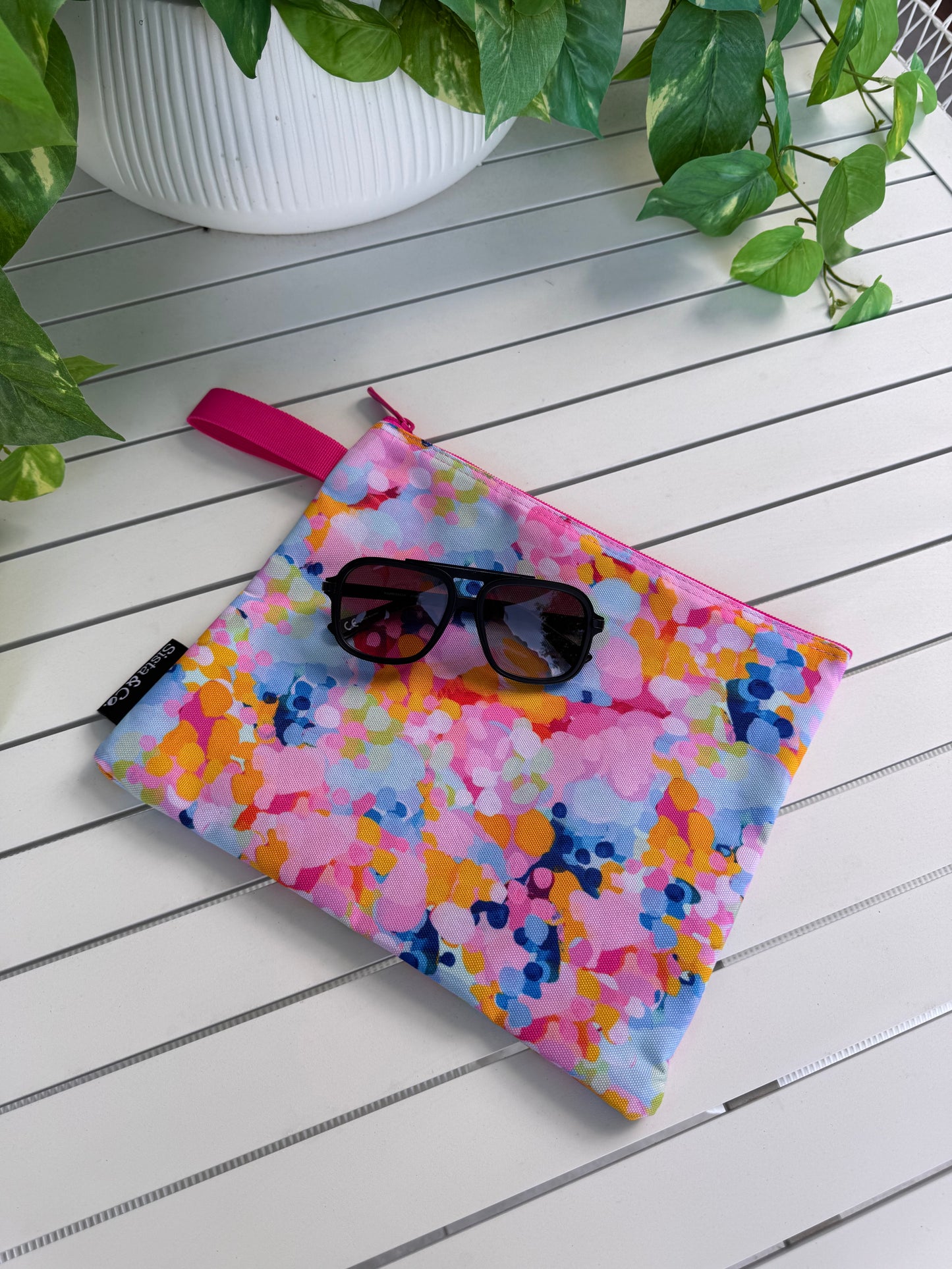 Maggi McDonald x Sista & Co. 'Beach Blossom' The Everything Bag ‘Mini'