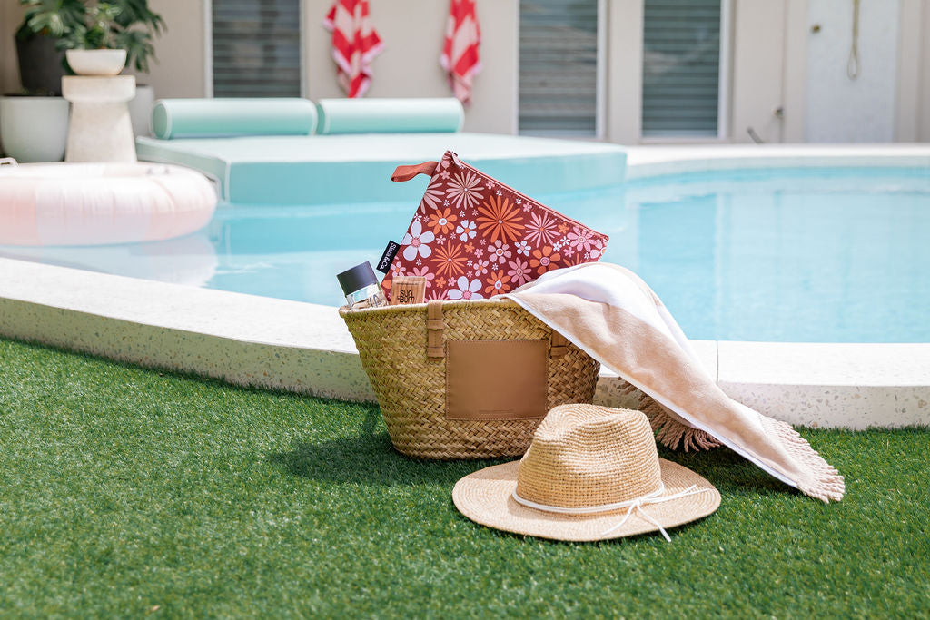 'Sunset Flowers' The Everything Bag ‘Mini'