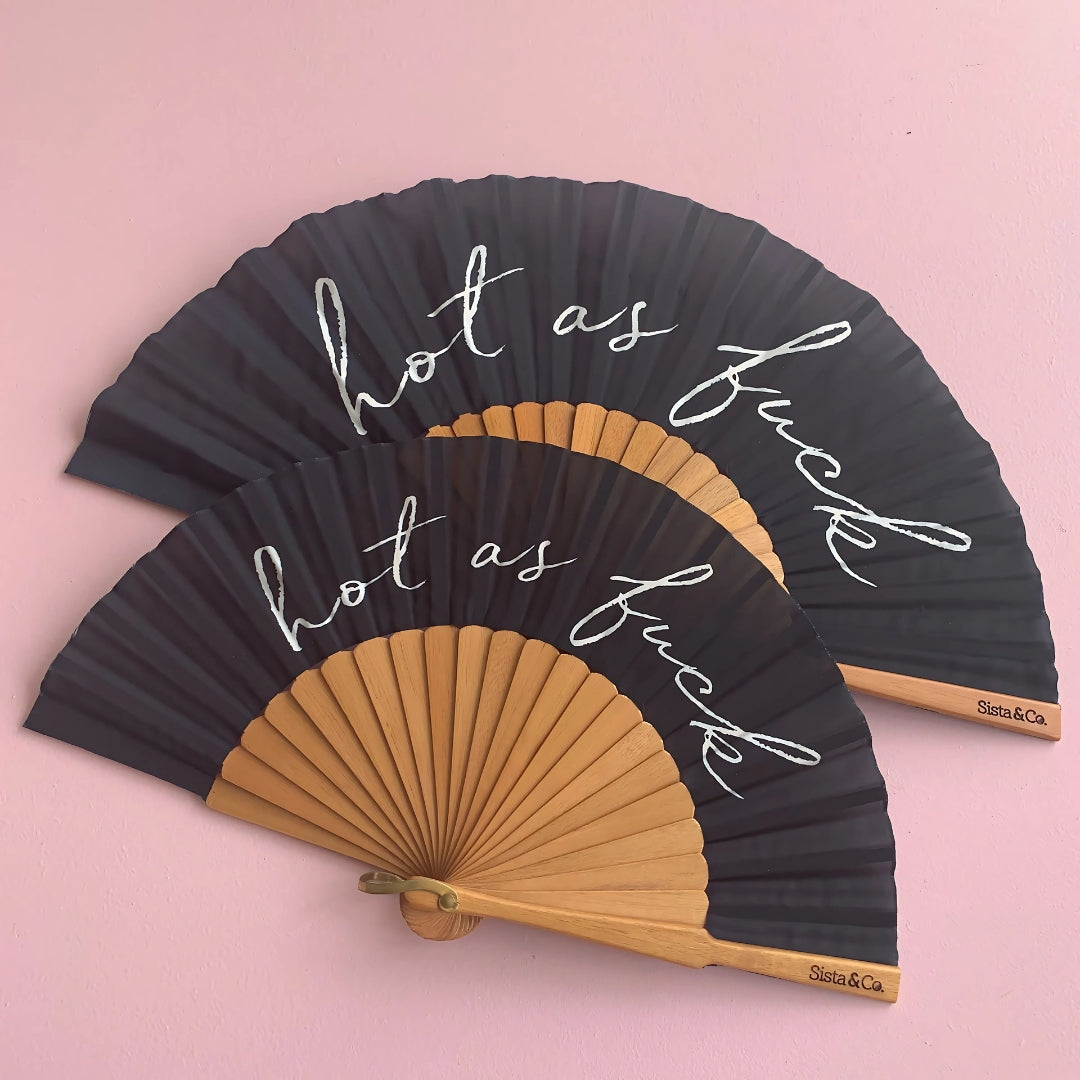 Hot As Fuck Hand Fan