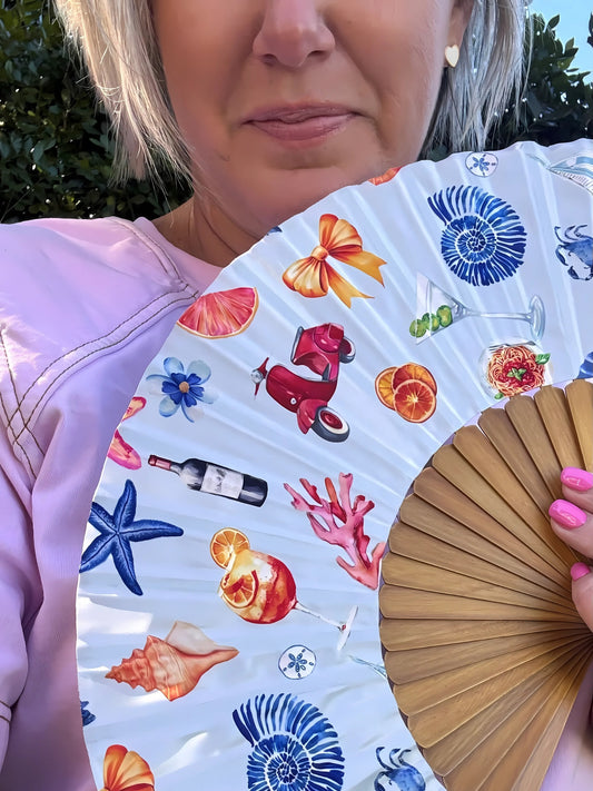 Take Me Away Hand Fan