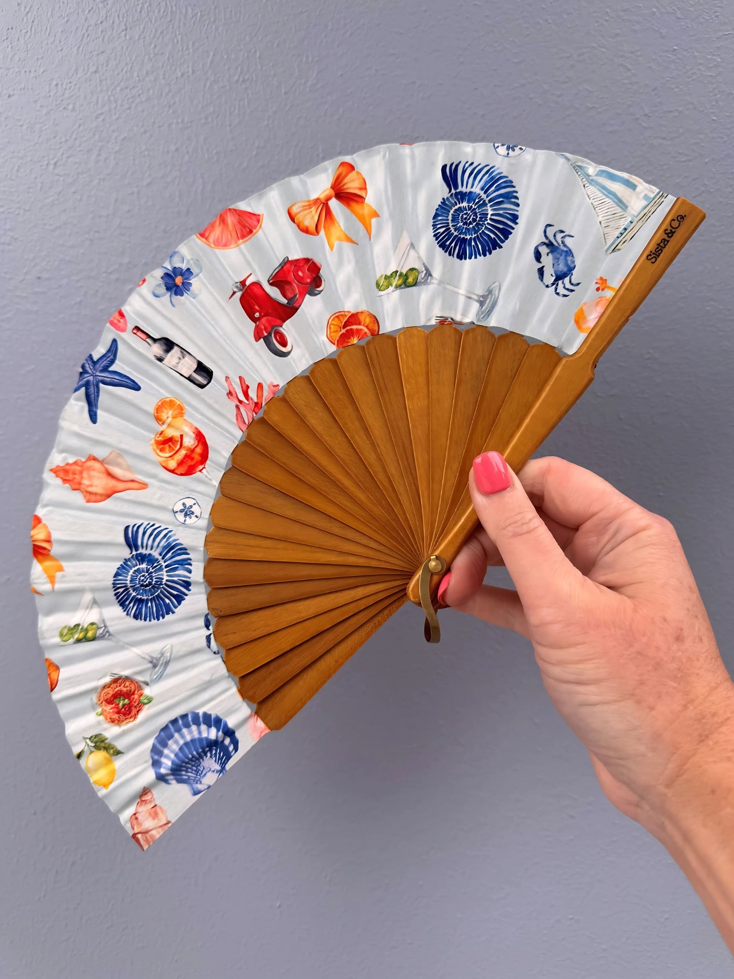 Take Me Away Hand Fan