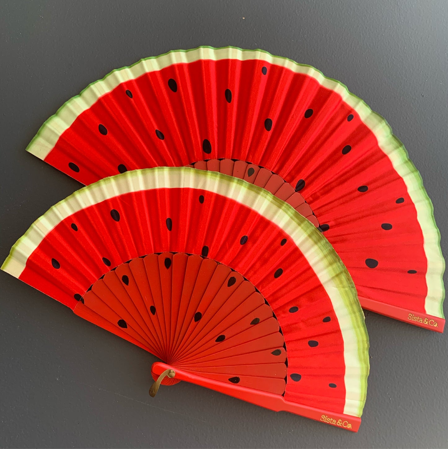 Melon Madness Hand Fan