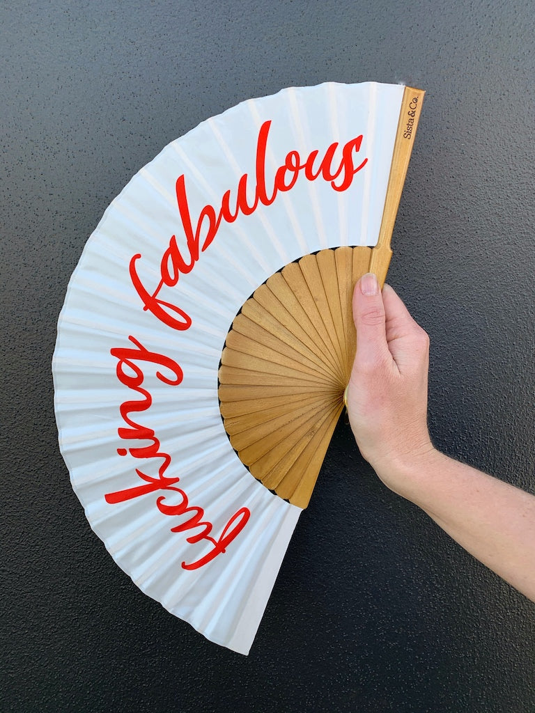 Fucking Fabulous Hand Fan