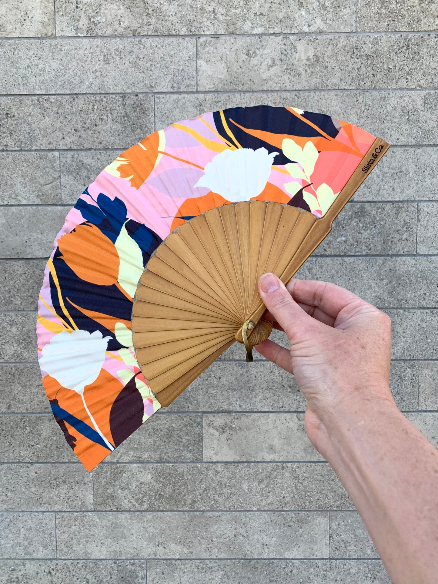 To Spring With Love Hand Fan