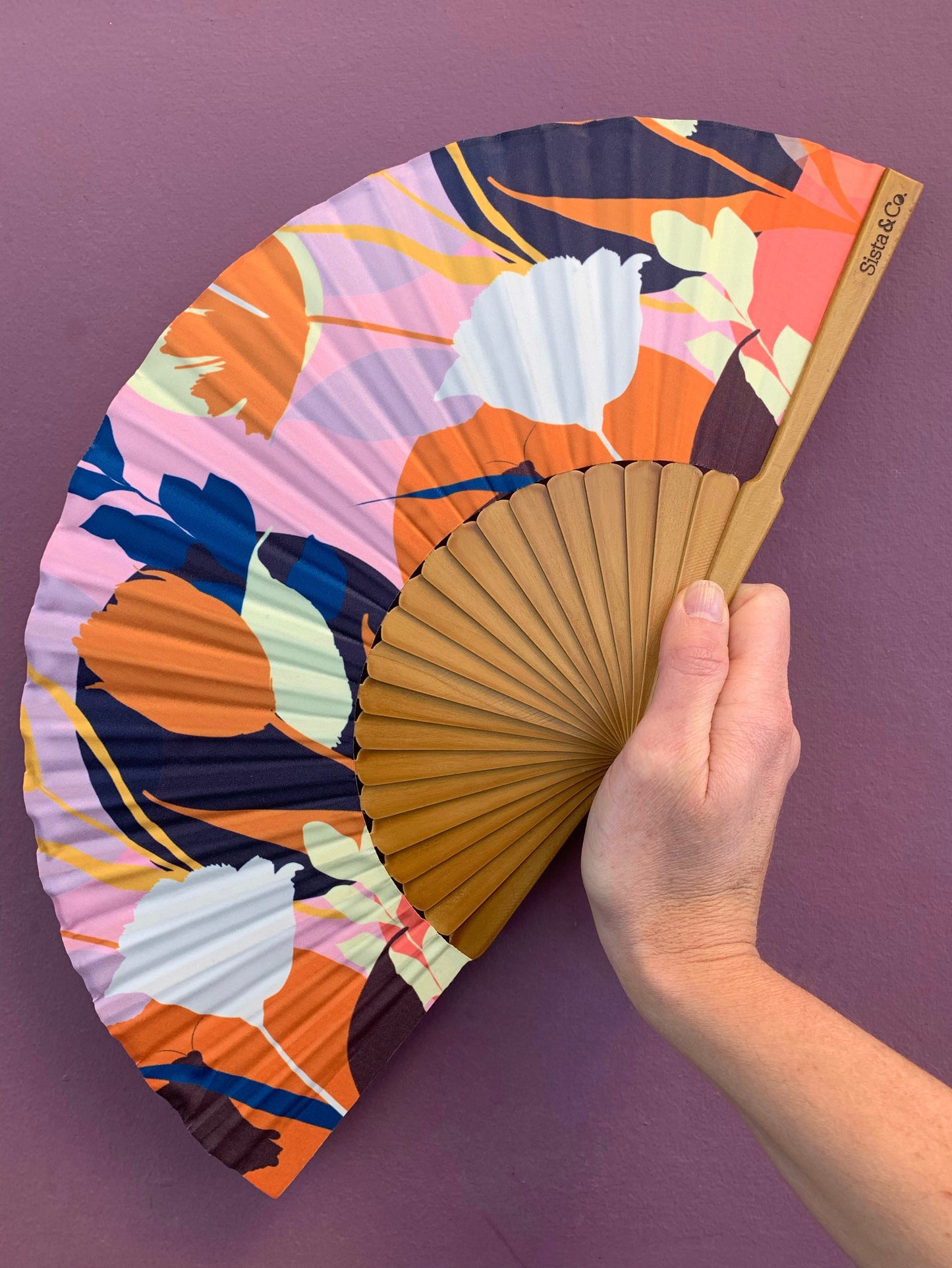 To Spring With Love Hand Fan