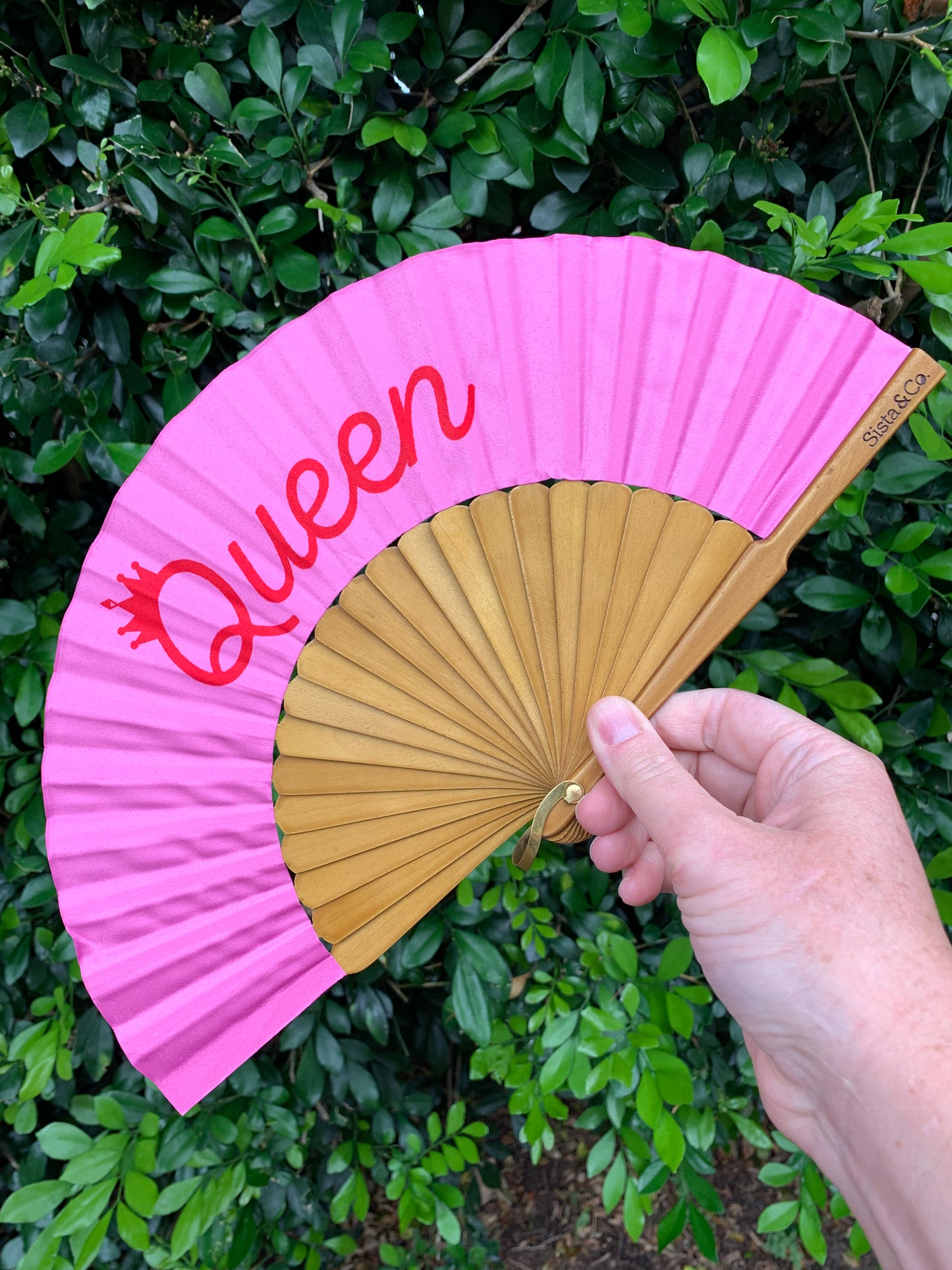 Queen Hand Fan
