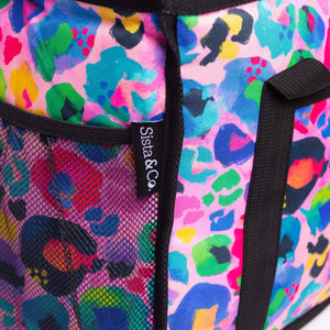 Mid-Size Cooler Bag Kasey Rainbow x Sista & Co. 'Rainbow Leopard'