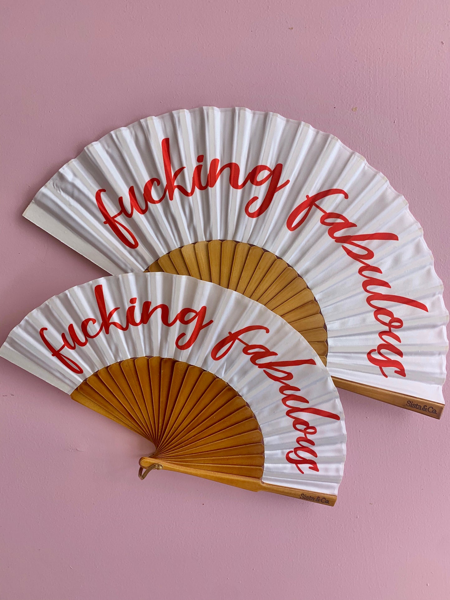Fucking Fabulous Hand Fan