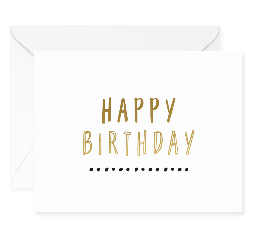 Happy Birthday