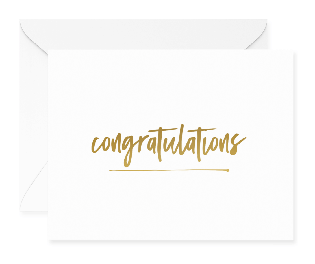 Congratulations