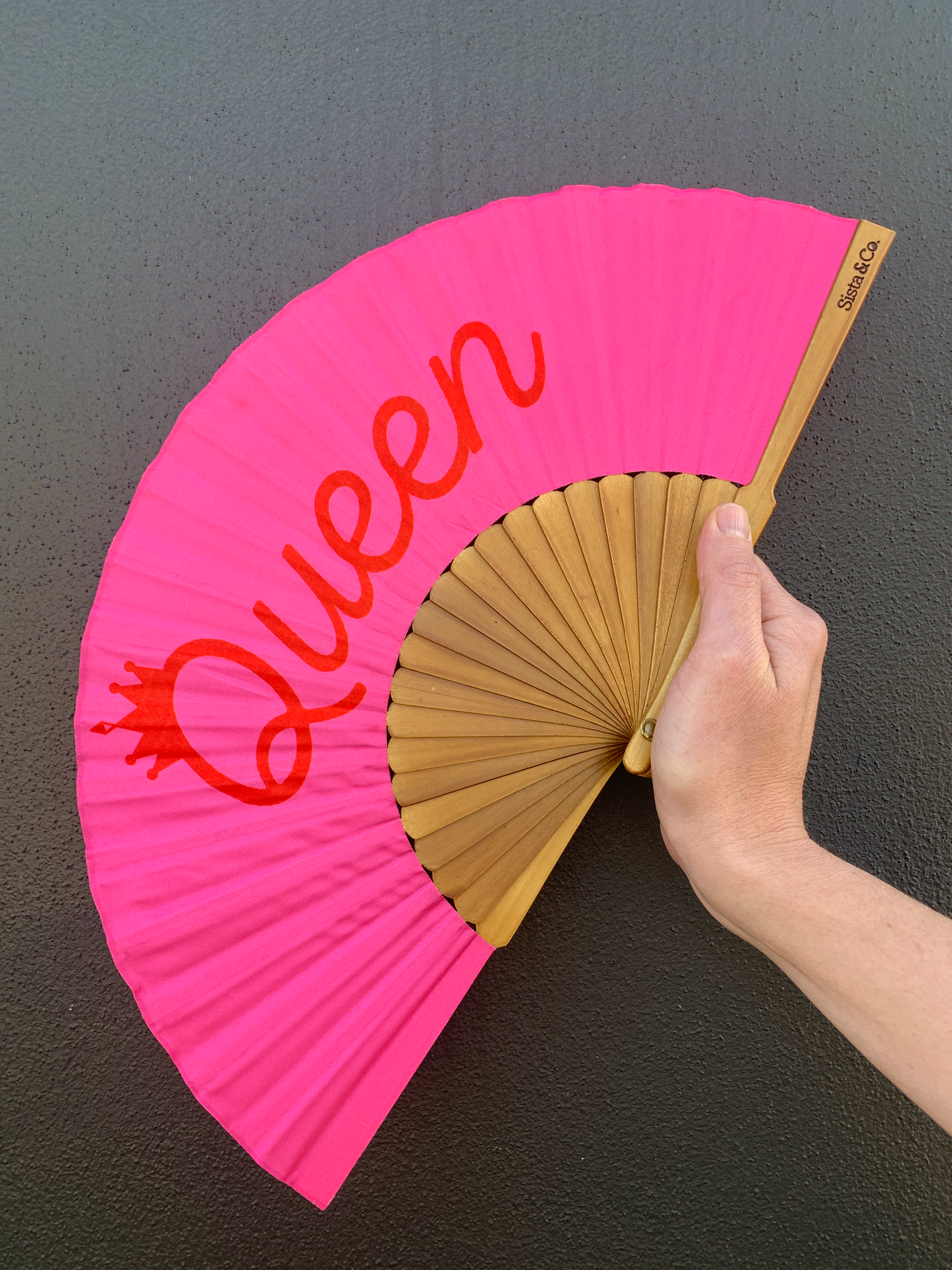 Queen Hand Fan
