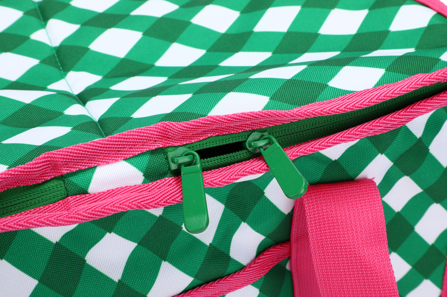 'Green/Raspberry' Family Cooler Bag