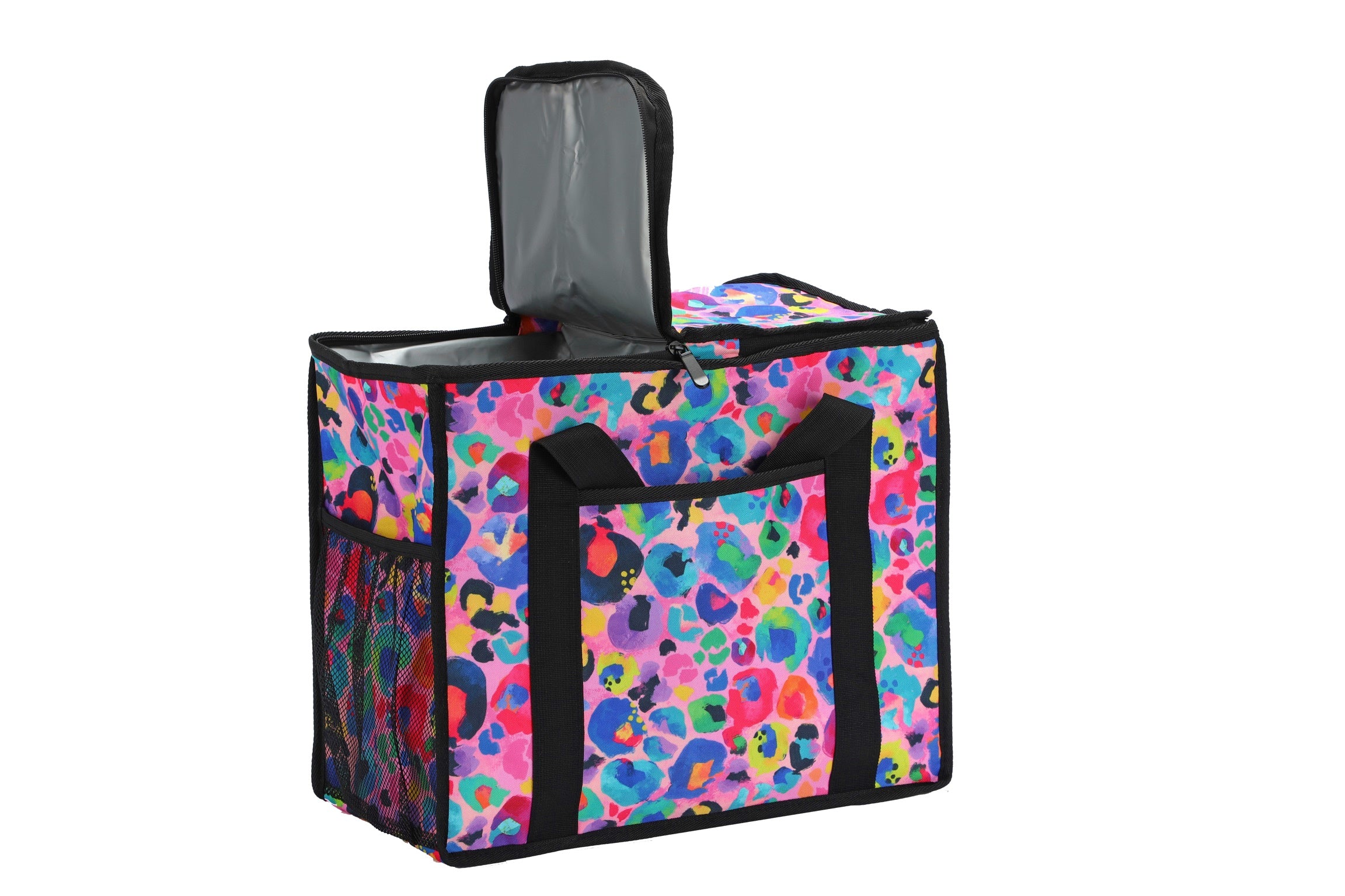 Family Cooler Bag Kasey Rainbow x Sista & Co. ‘Rainbow Leopard'