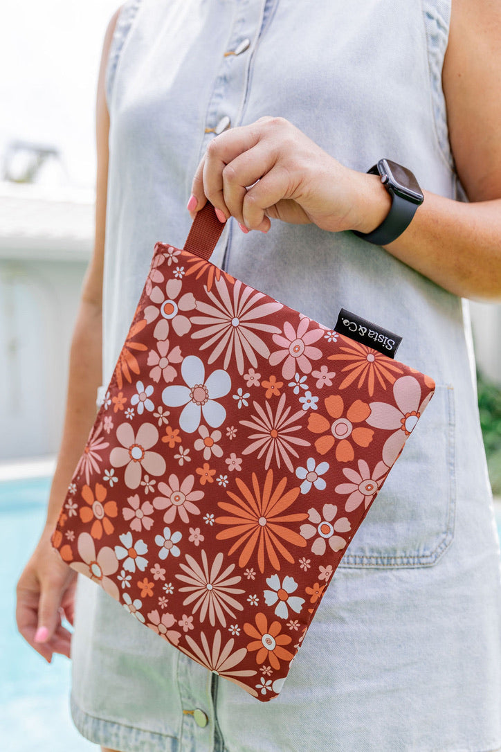 The Everything Bag ‘Mini’ - Sunset Flowers