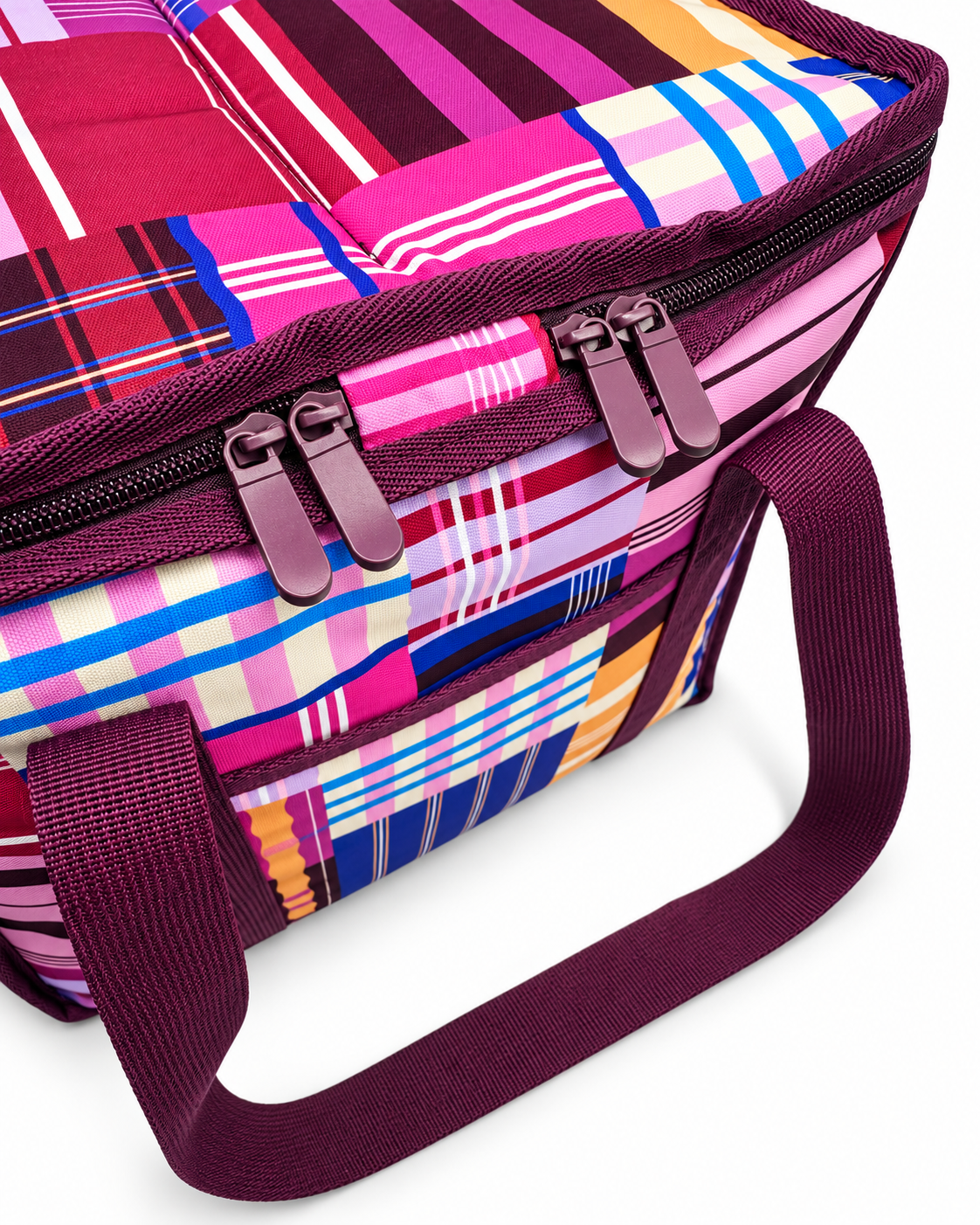 'Picnic Party' Little Sista Cooler Bag -  Small Dual-Compartment Insulated Cooler Bag