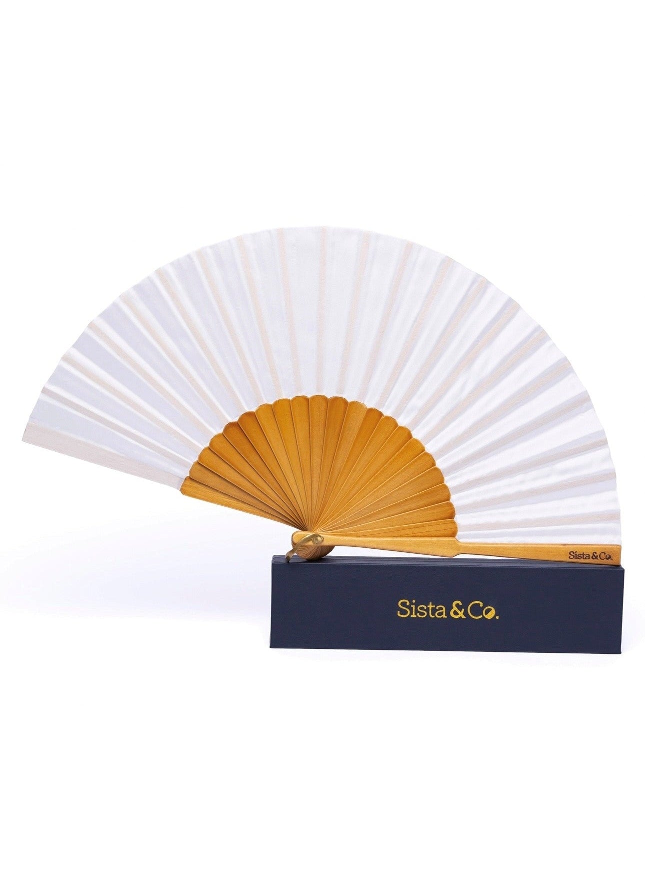 Sista & Co. Leather Fan Case