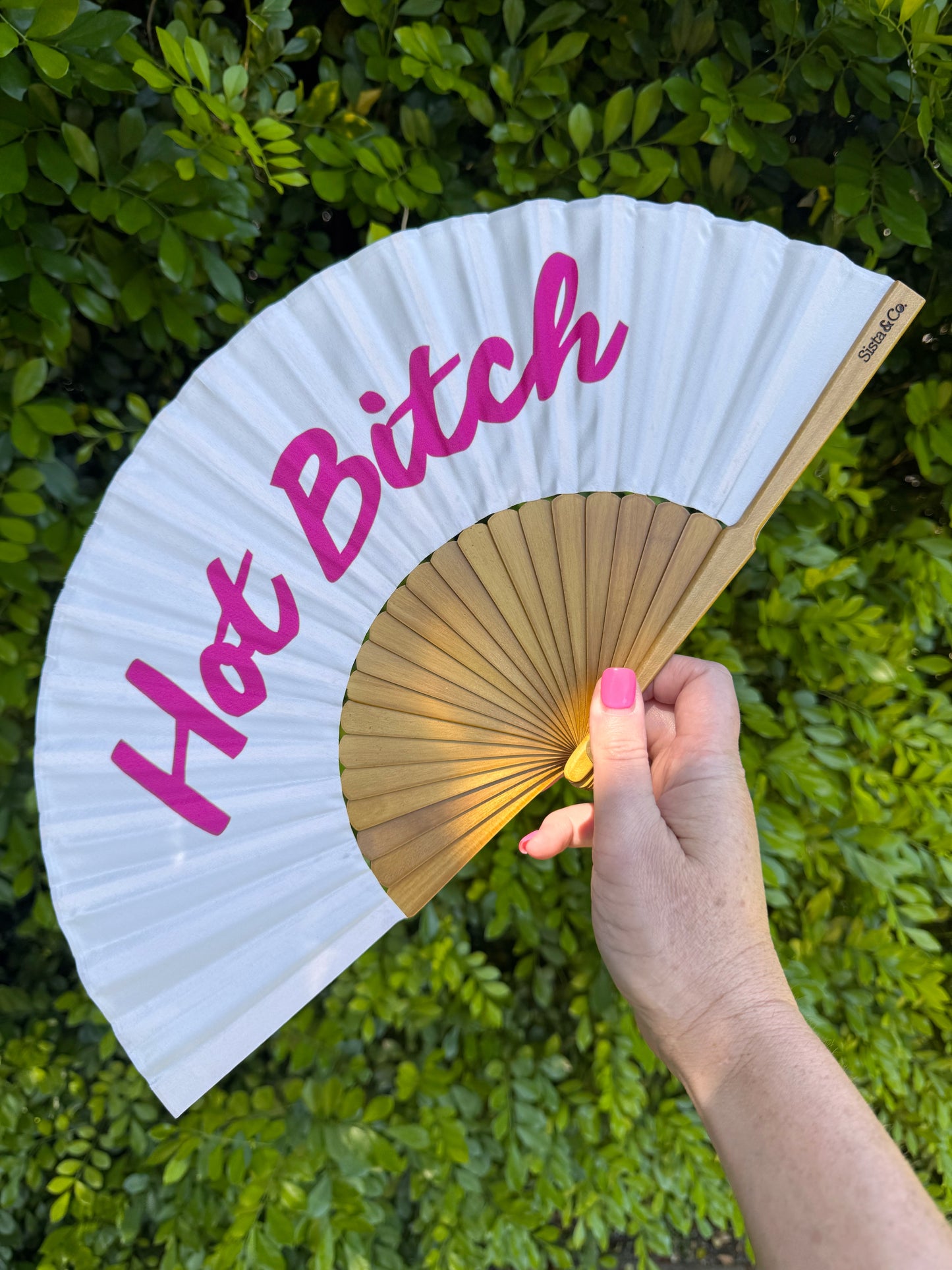 Hot Bitch Hand Fan
