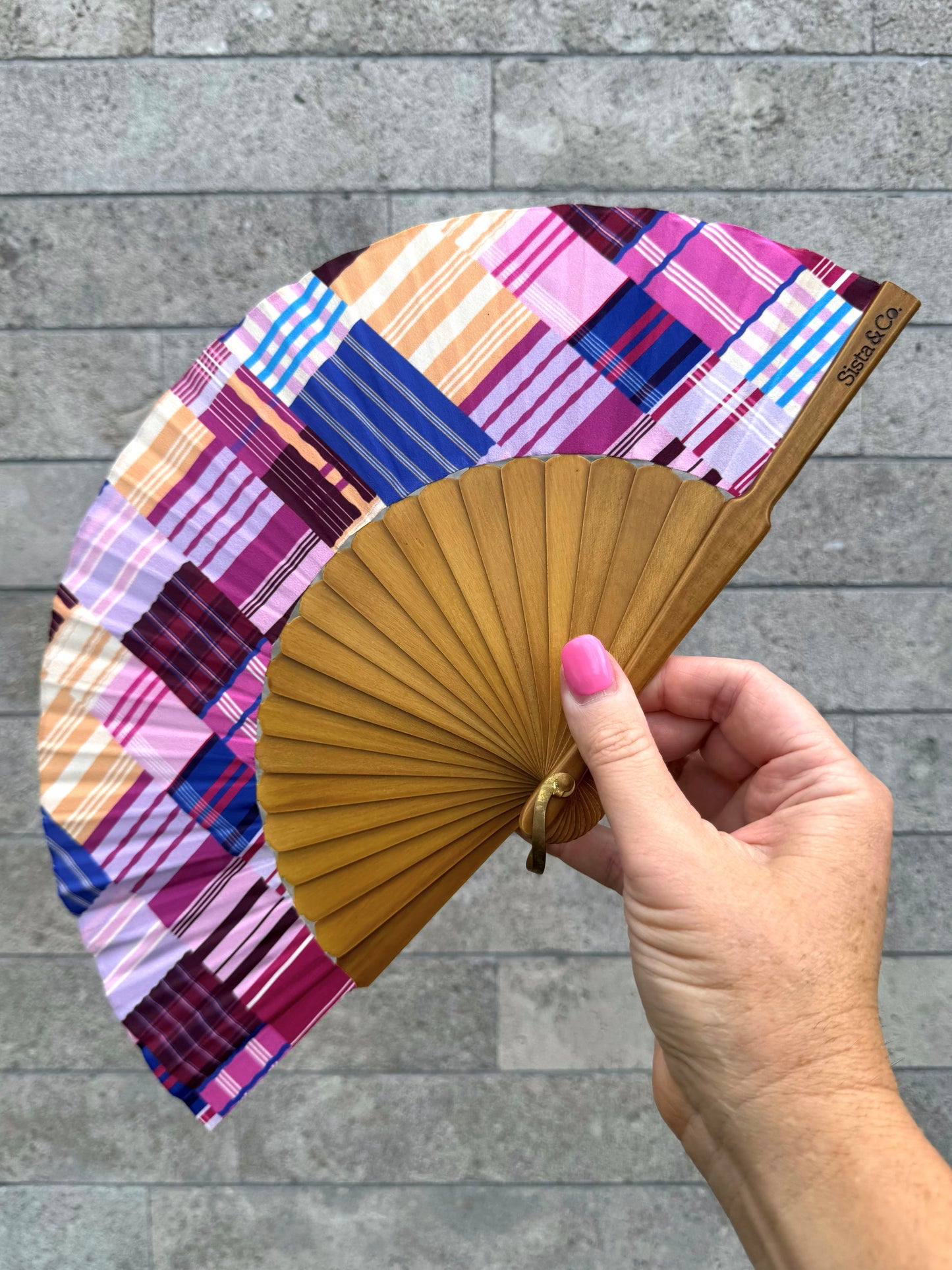 Picnic Party Hand Fan