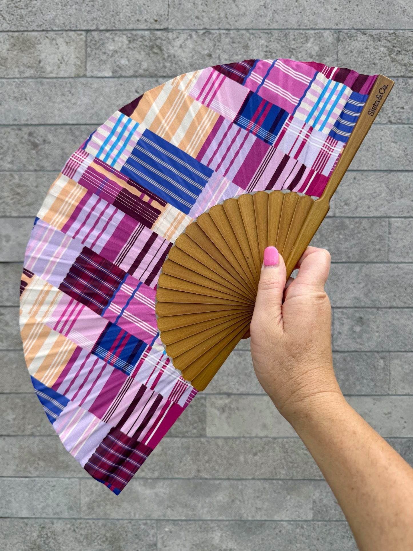 Picnic Party Hand Fan