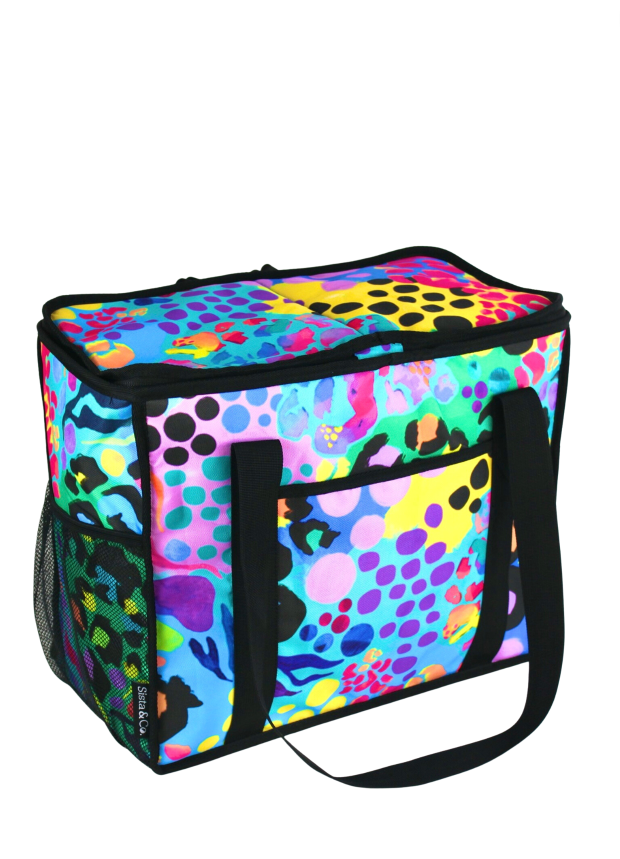 Family Cooler Bag 'Kasey Rainbow x Sista & Co. 'Electric Leopard' LIMITED EDITION