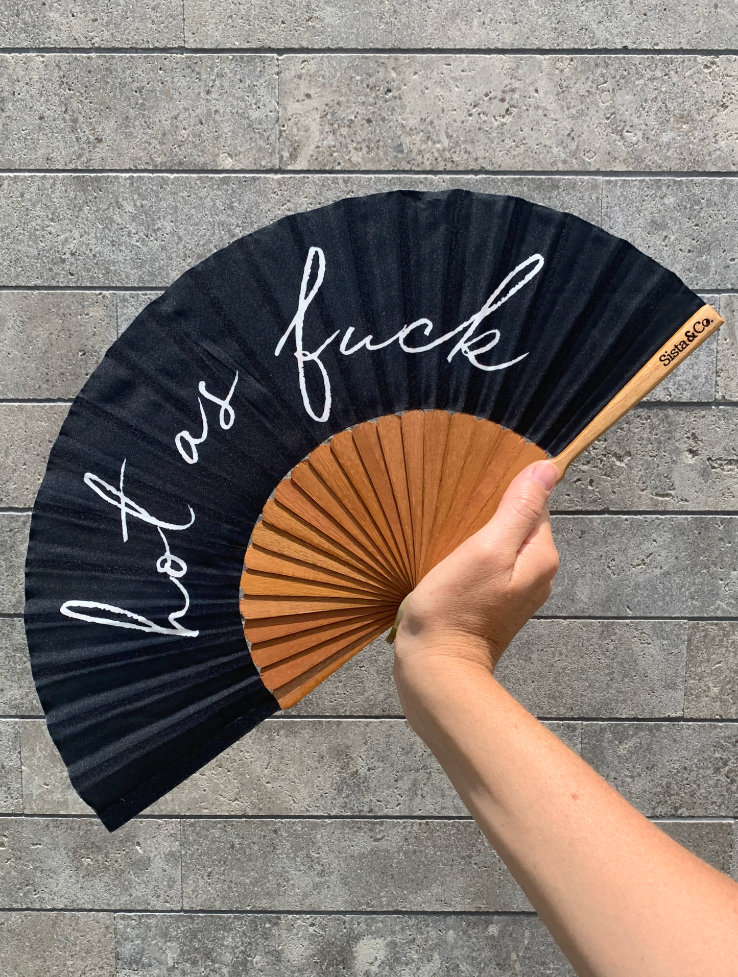 Hot As Fuck Hand Fan