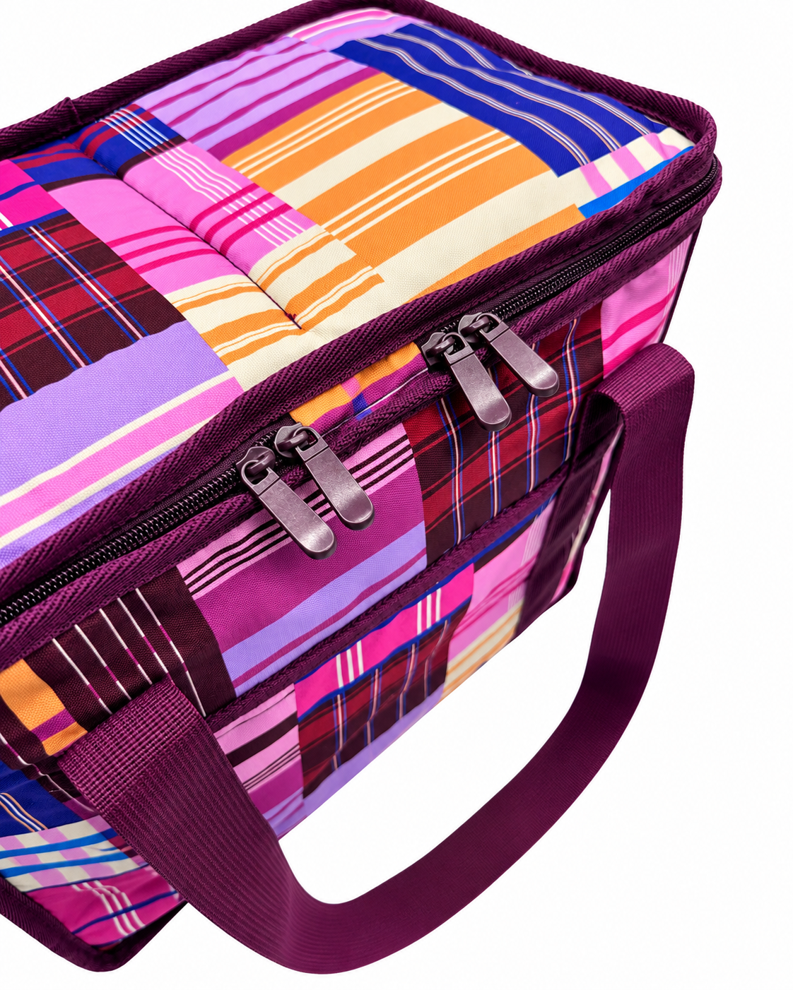 'Picnic Party' Family Cooler Bag - Large Dual-Compartment Insulated Cooler Bag