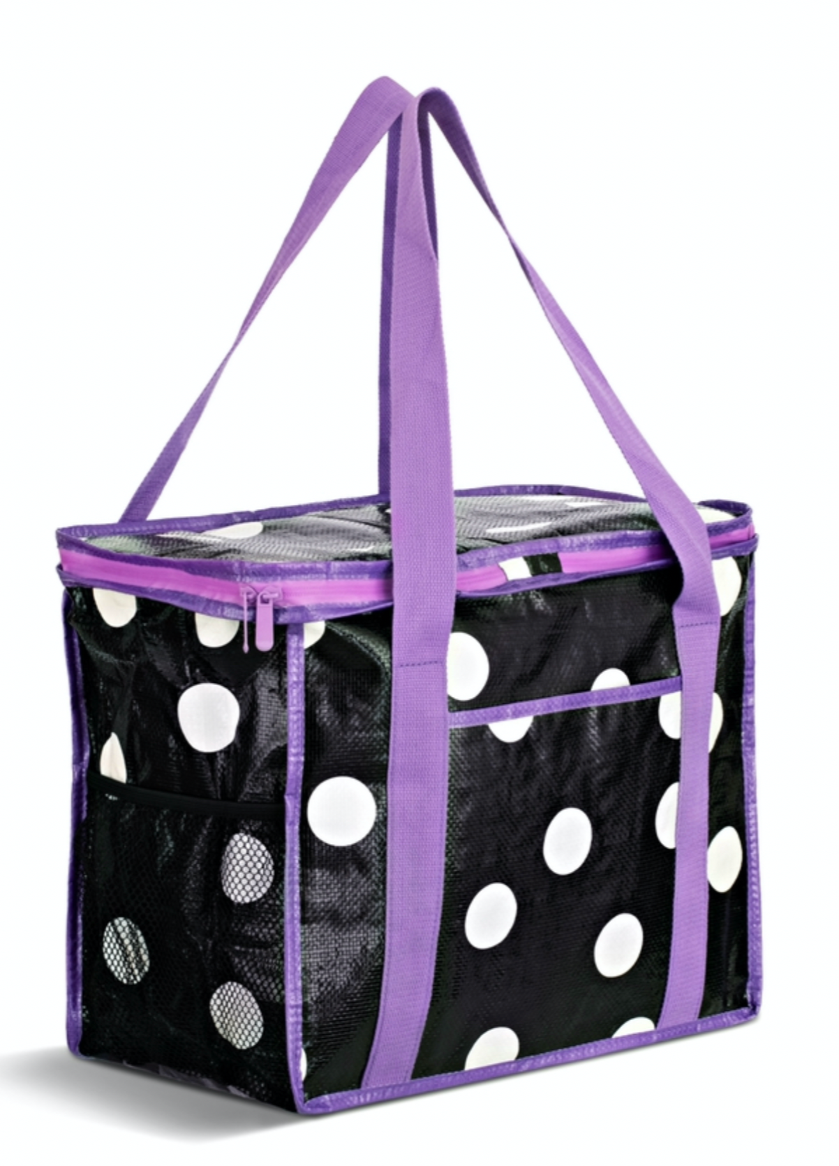 The Original Family Cooler Bag Black Purple Sista Co