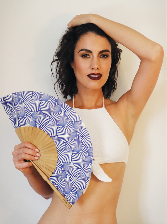 Seashells By The Seashore Hand Fan