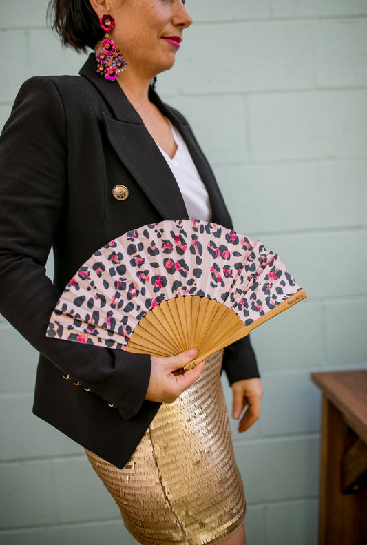 Wild Love Hand Fan